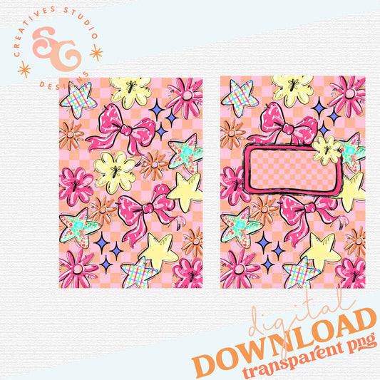 COMPOSITION NOTEBOOK SCRIBBLE BRIGHT FRONT & BACK
