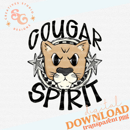 COUGAR MASCOT SPIRIT