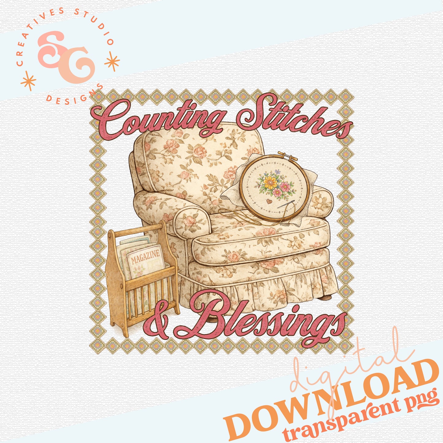 COUNTING STITCHES AND BLESSINGS