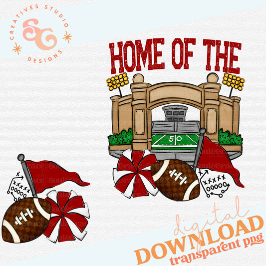 CRIMSON HOME OF THE STADIUMS