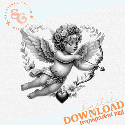 CUPID HALFTONE HEAVIER DOTS