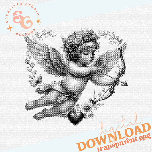 CUPID HALFTONE HEAVIER DOTS