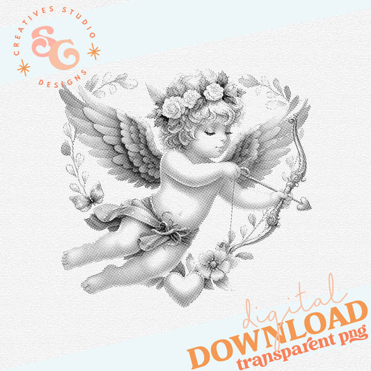 CUPID HALFTONE LIGHTER DOTS