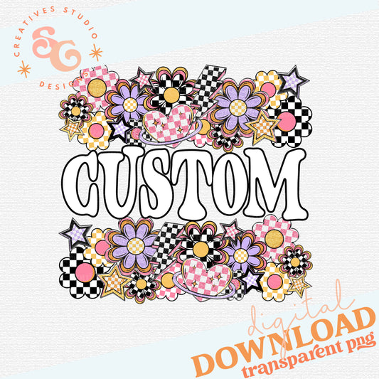 FUNKY FLOWERS CUSTOM