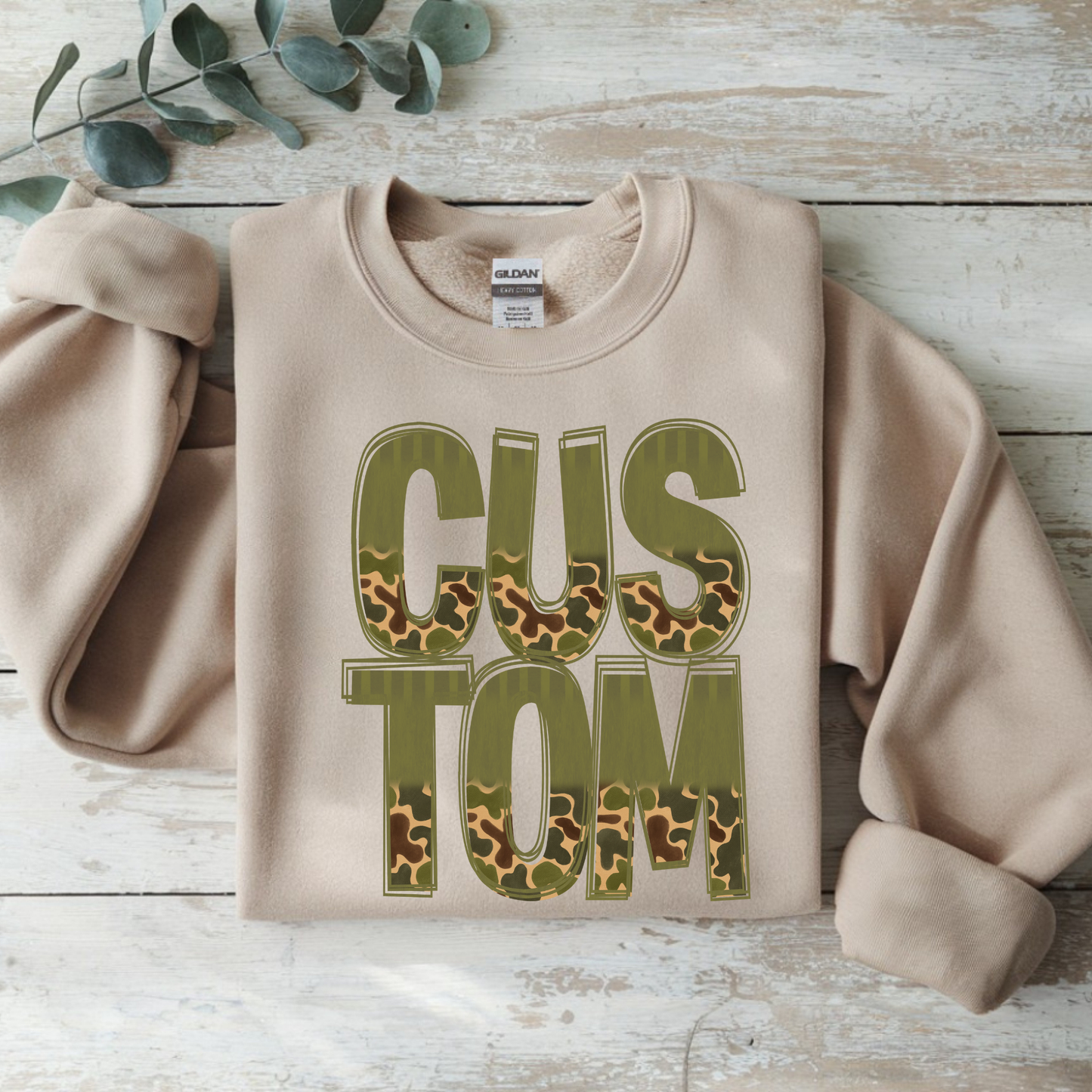 CAMO FUN GREEN MIX ALPHABET