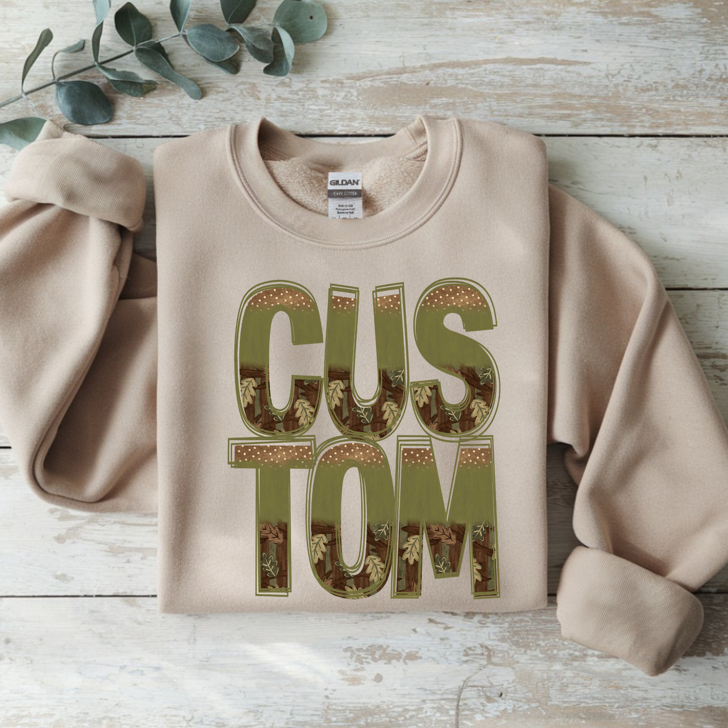 CAMO FUN GREEN TREE ALPHABET