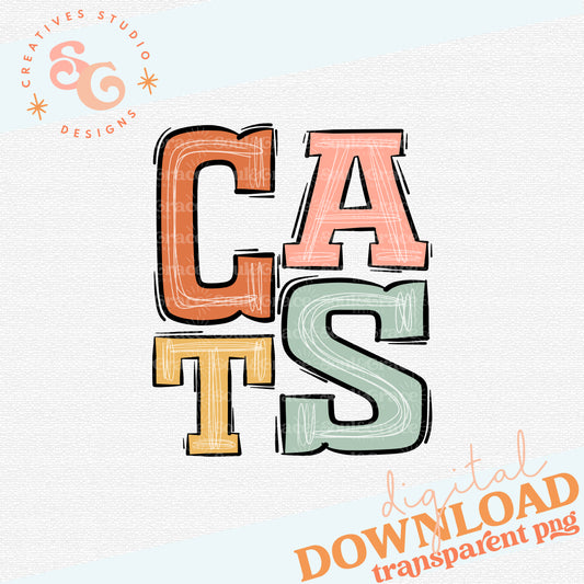 Boho Sports Cats