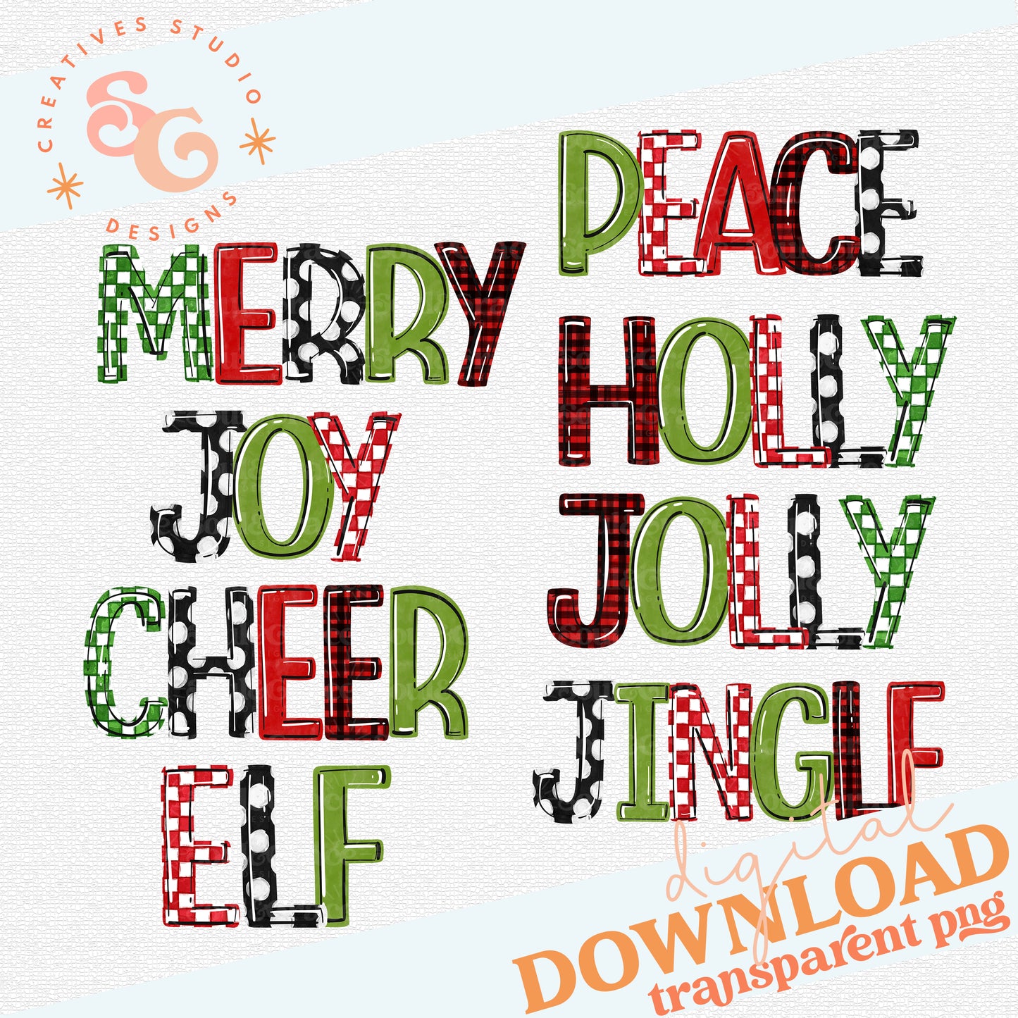 Christmas Word Art Bundle