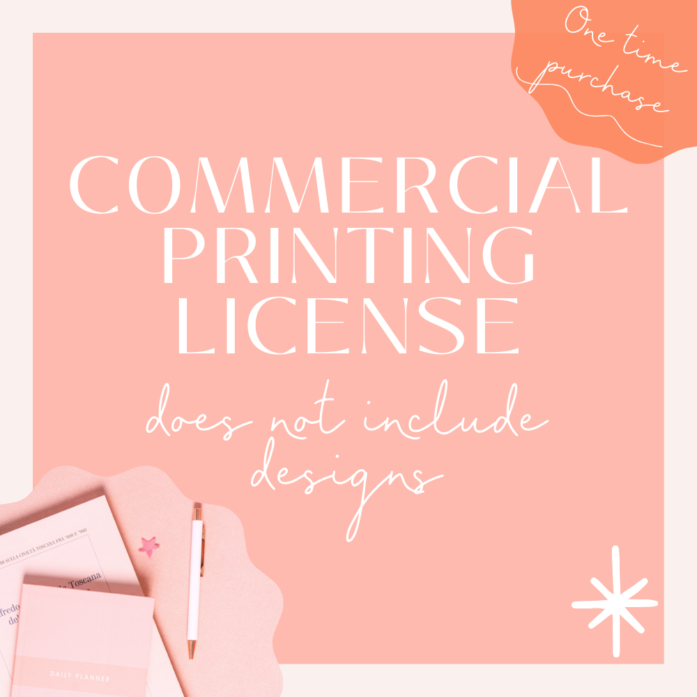 Commercial Printing License [All Designs] - Printing Partners