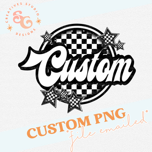 CHECKER MASCOT CUSTOM