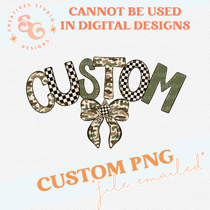 CAMO MASCOTS CUSTOM