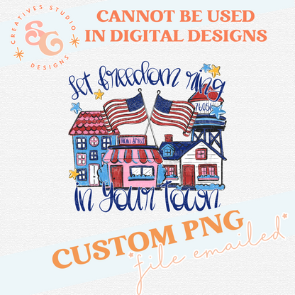 PATRIOTIC SMALL TOWN CUSTOM