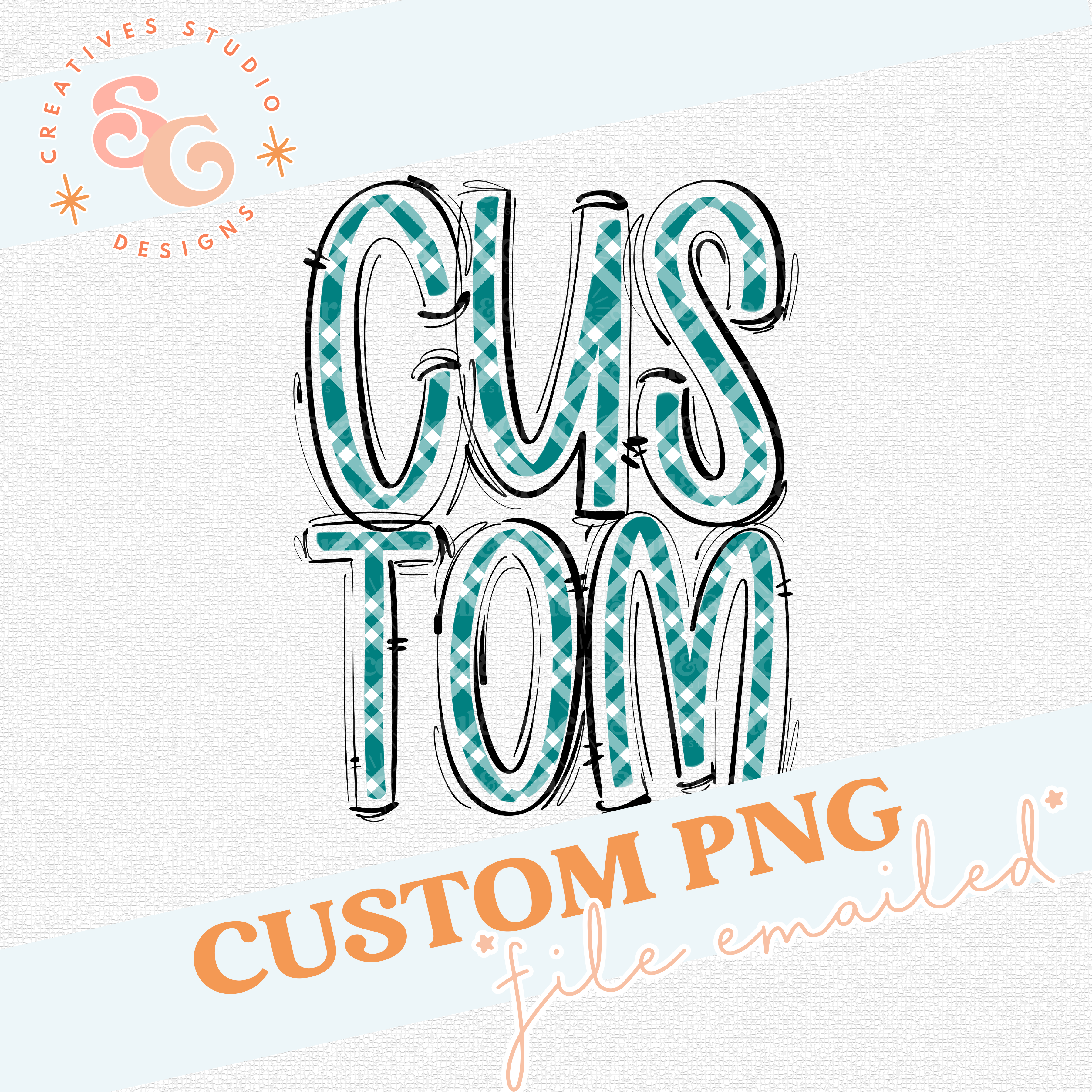 Custom Full Word SPACED OUT CUSTOM - FULL WORD – Soul & Grace Designs