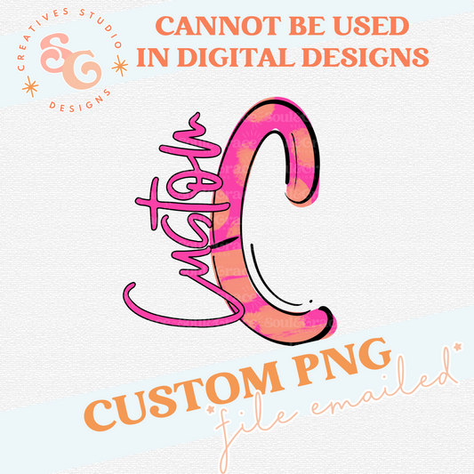 SPIRIT SPOTS BRIGHT INITIAL CUSTOM