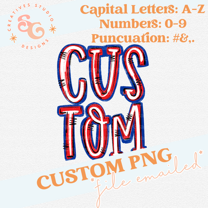 SPIRIT STACKED CUSTOM - FULL WORD