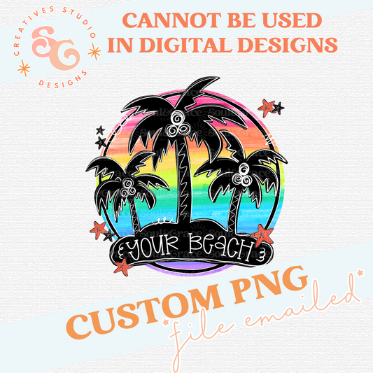 SUMMER BEACH CUSTOM