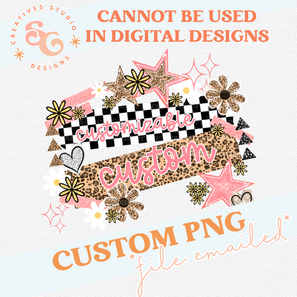 WASHI NAME FRAME CUSTOM