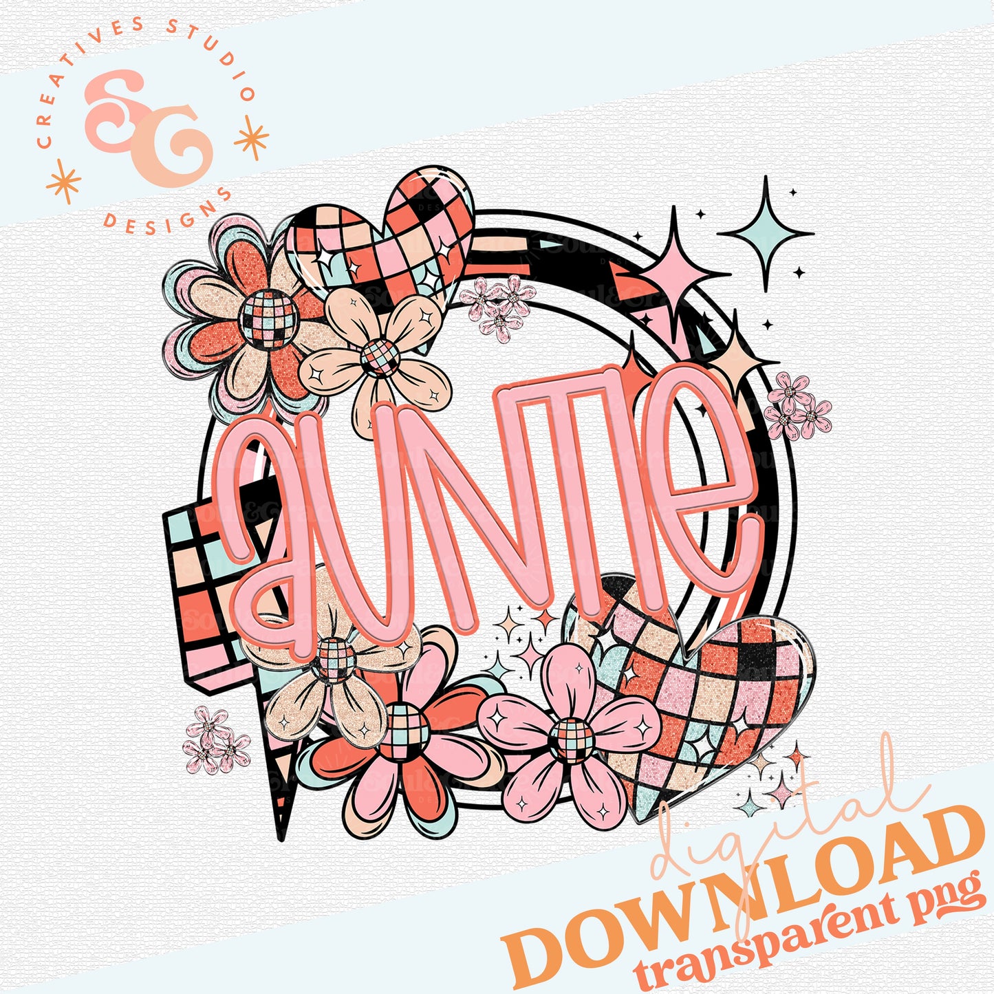 DAISY HEART NAMES AUNTIE