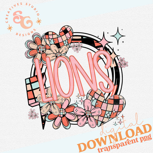 DAISY HEART NAMES LIONS