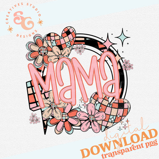 DAISY HEART NAMES MAMA