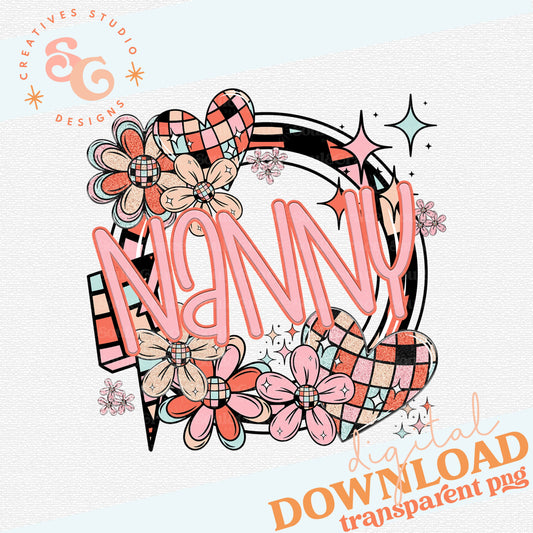 DAISY HEART NAMES NANNY