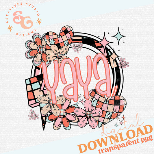 DAISY HEART NAMES YAYA