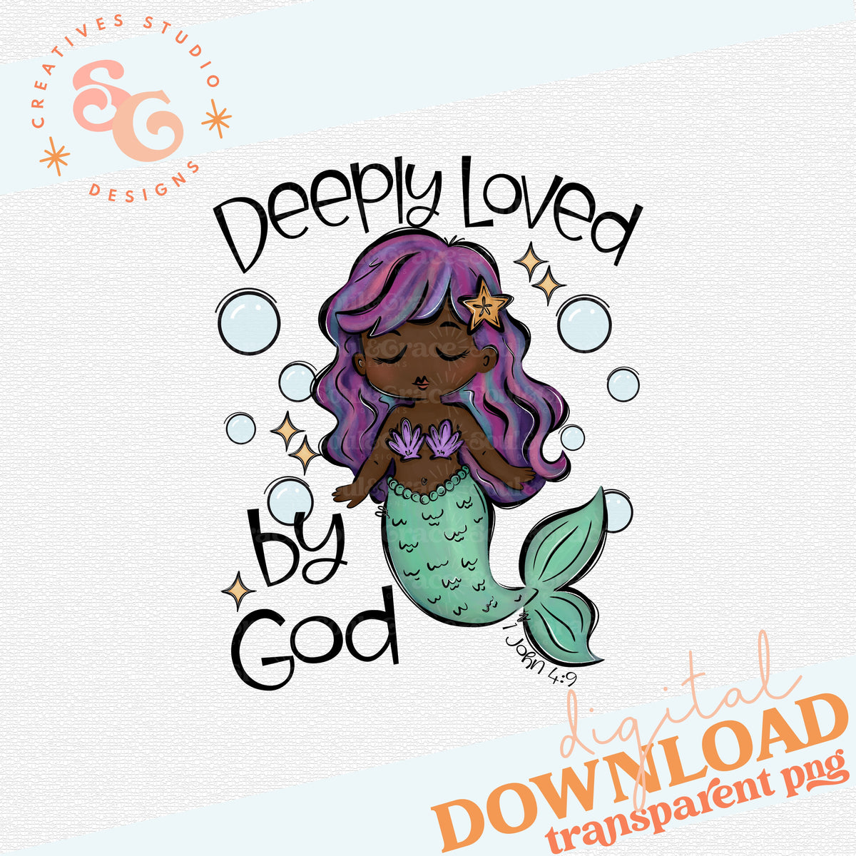 DEEPLY LOVED BY GOD DARK