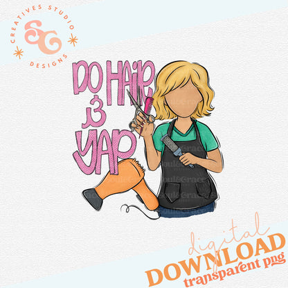 DO HAIR AND YAP BLONDE