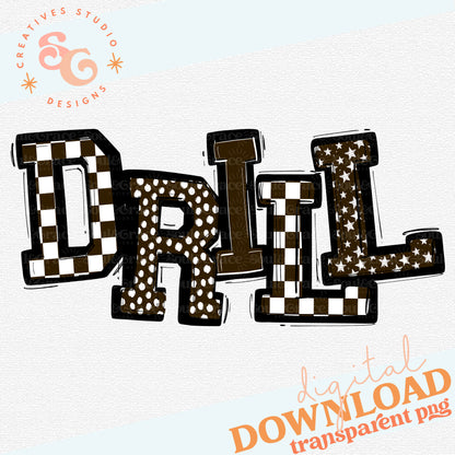 DRILL SO SPORTY BROWN