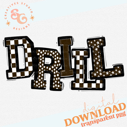 DRILL SO SPORTY BROWN