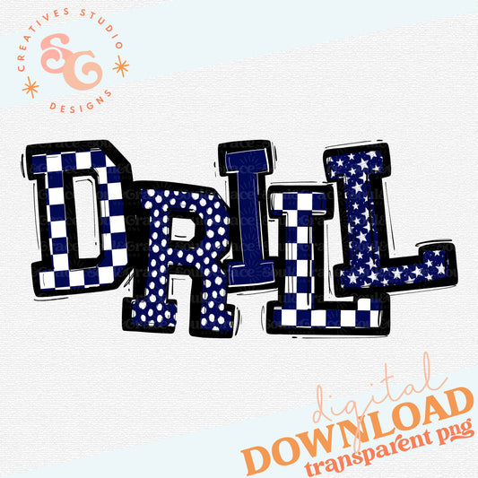 DRILL SO SPORTY NAVY