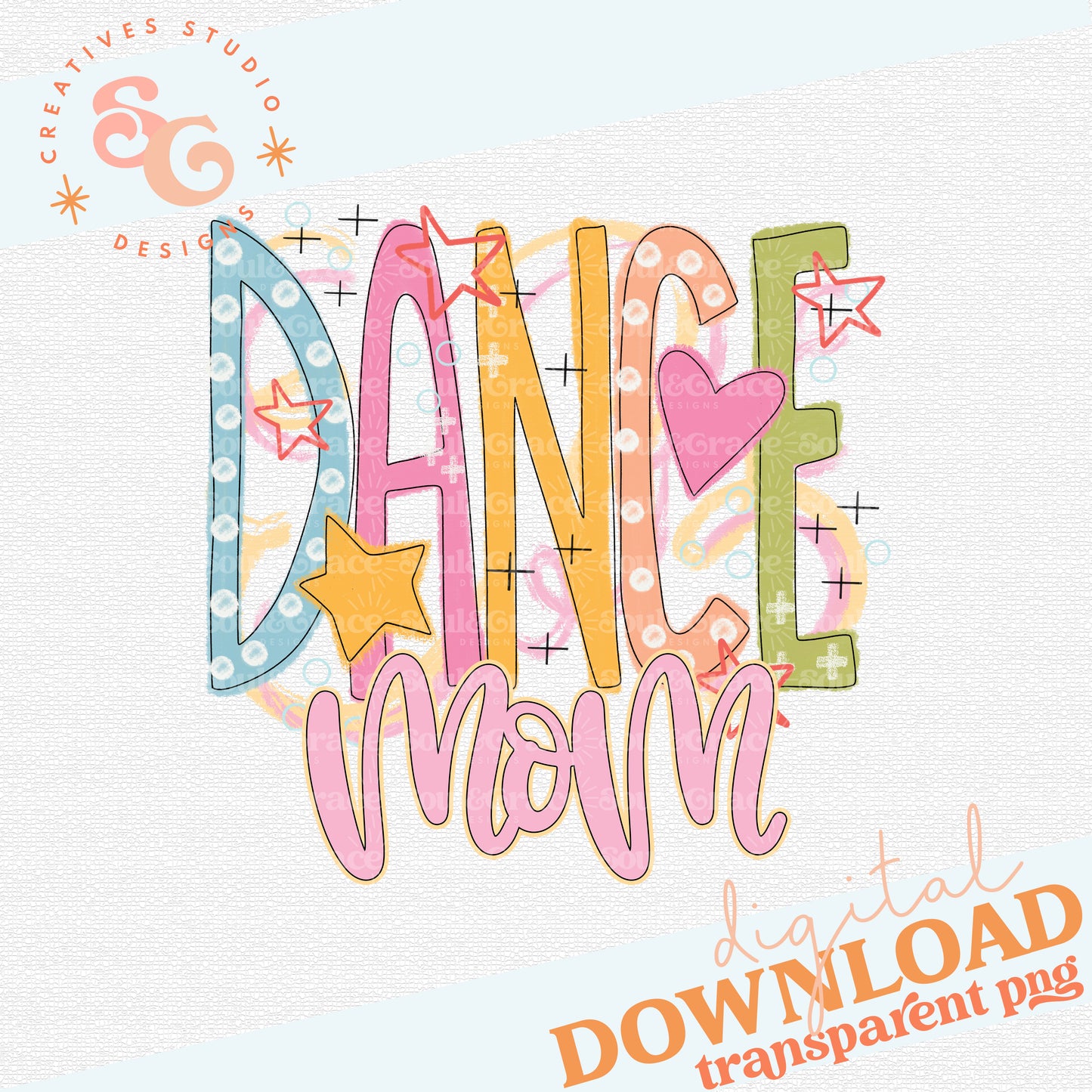 Dance Mom Colorful