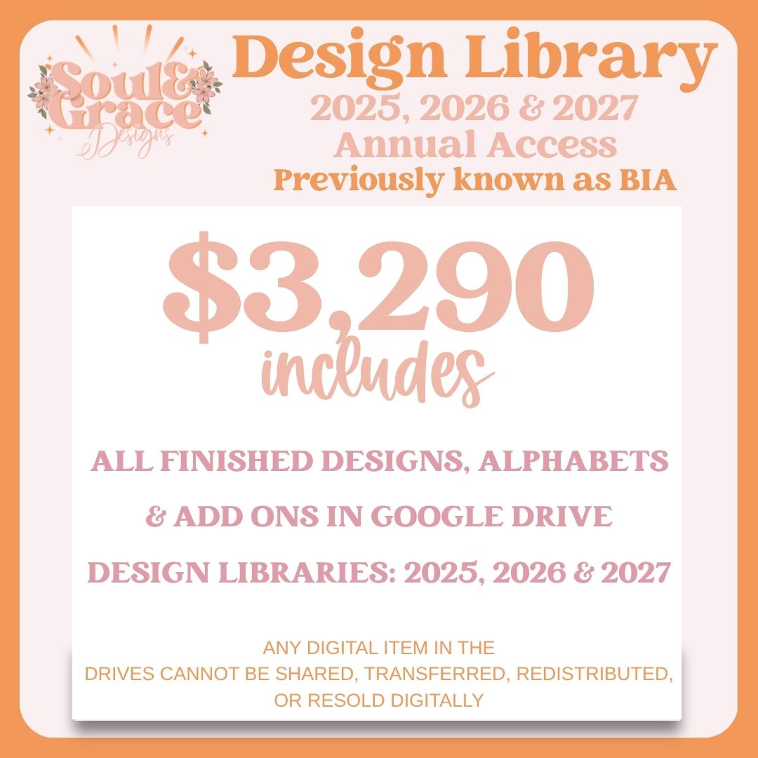 Design Library - 2025 / 2026 / 2027 Annual Access