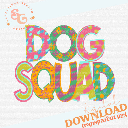 Dog Squad Colorful