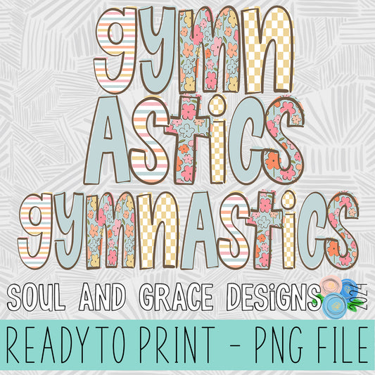 Doodle Loo Gymnastics & Gymnastics Single Line