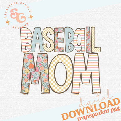 Doodle Loo Baseball Mom