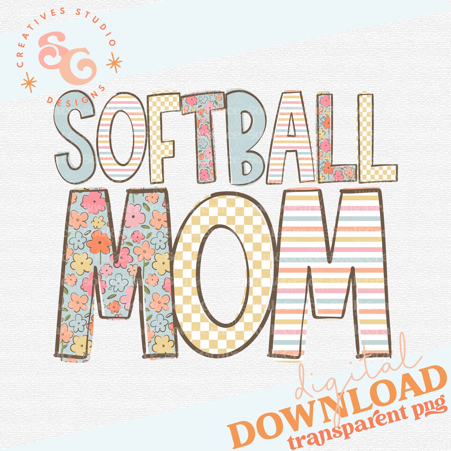 Doodle Loo Softball Mom