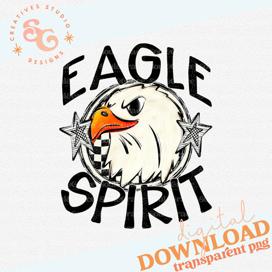 EAGLE MASCOT SPIRIT