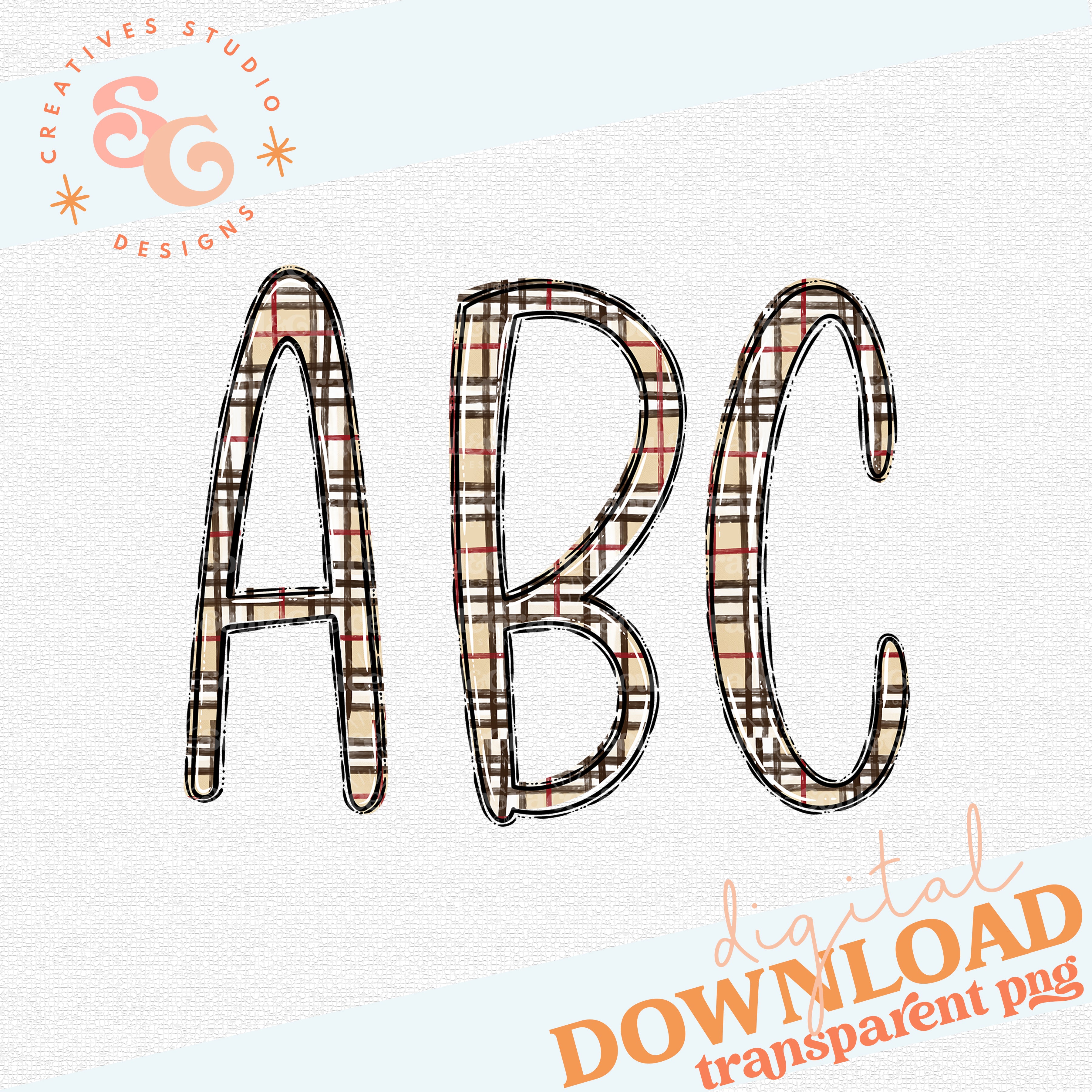 Kid Fall Monogram FALL MONOGRAM ALPHABET – Soul & Grace Designs
