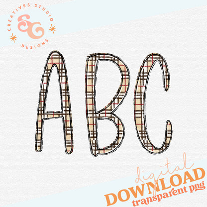 FALL MONOGRAM ALPHABET