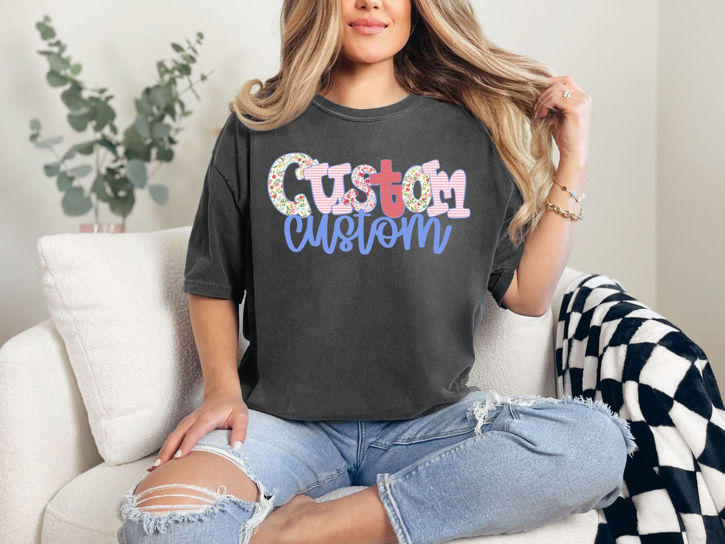 FLORAL NAMES CUSTOM