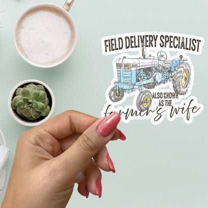 FIELD DELIVERY SPECIALIST STICKER VINYL DECAL