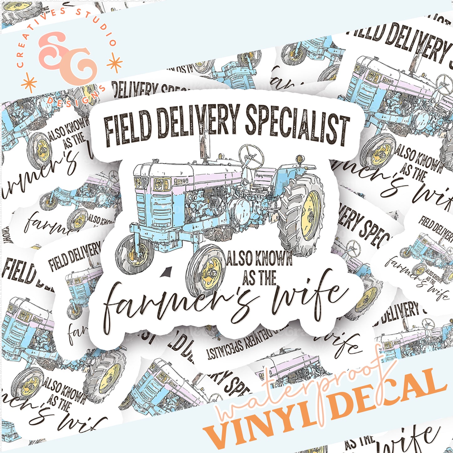 FIELD DELIVERY SPECIALIST STICKER VINYL DECAL