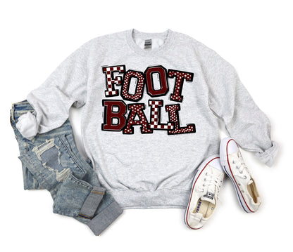 FOOTBALL SO SPORTY MAROON