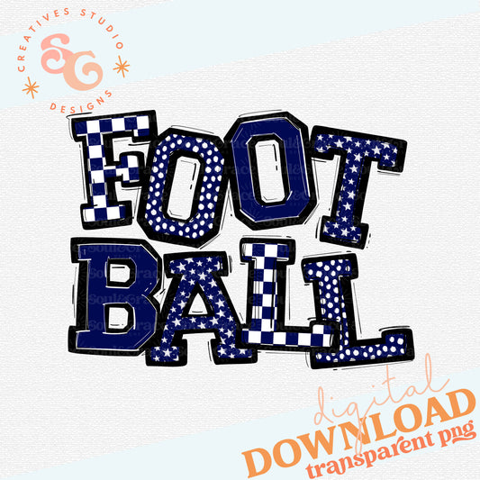 FOOTBALL SO SPORTY NAVY