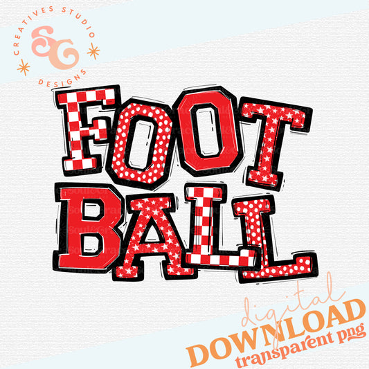 FOOTBALL SO SPORTY RED