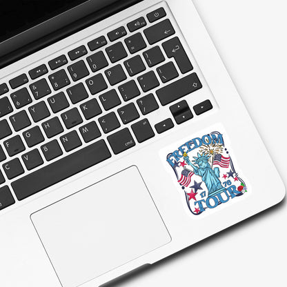 FREEDOM TOUR 1776 POCKET STICKER VINYL DECAL