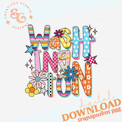 FUNKY FRESH STATES WASHINGTON