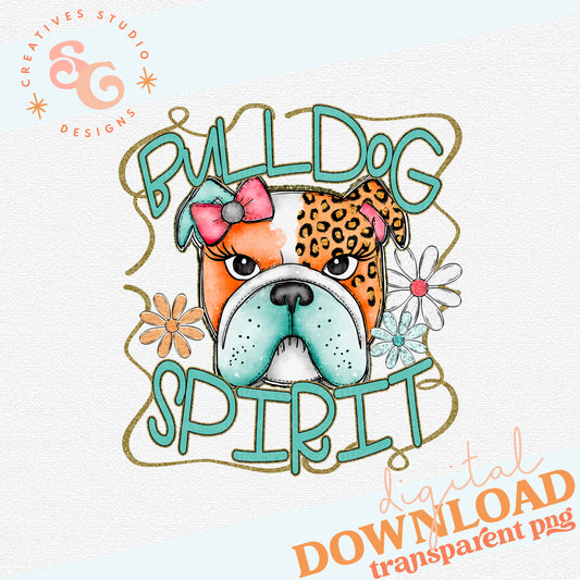 FUNKY RETRO SPIRIT BULLDOG
