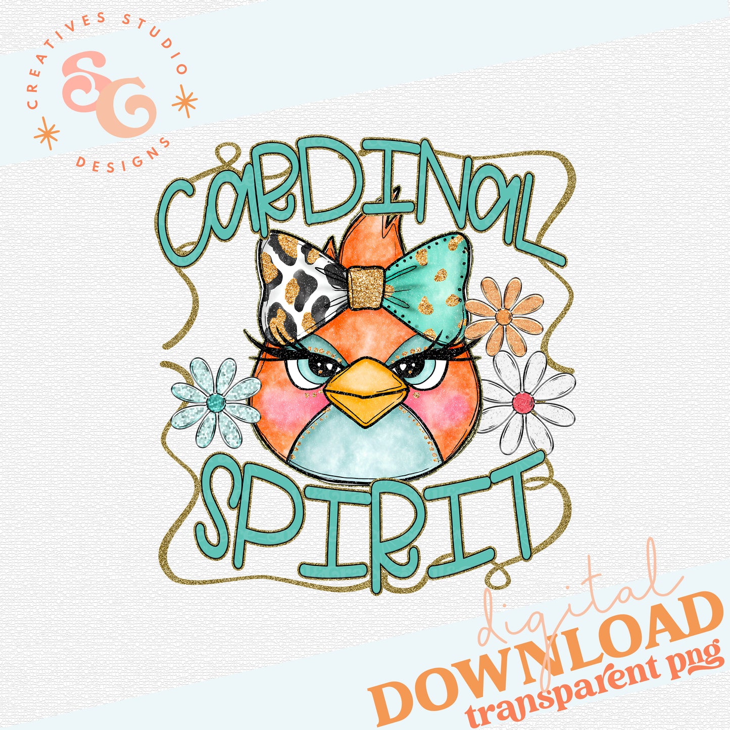 FUNKY RETRO SPIRIT CARDINAL
